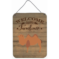 "Caroline's Treasures Bactrian Camel Welcome Door Hanging Prints wall-decor, Multicolor"