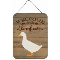 "Caroline's Treasures American Pekin Duck Welcome Door Hanging Prints wall-decor, Multicolor"