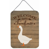 "Caroline's Treasures Embden Goose Welcome Door Hanging Prints wall-decor, Multicolor"