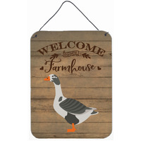 "Caroline's Treasures West of England Goose Welcome Door Hanging Prints wall-decor, Multicolor"