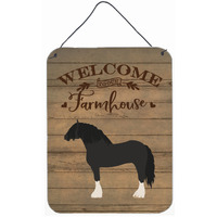 "Caroline's Treasures Pomeranian Rogener Goose Welcome Door Hanging Prints wall-decor, Multicolor"