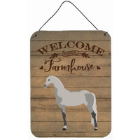 "Caroline's Treasures Orlov Trotter Horse Welcome Door Hanging Prints wall-decor, Multicolor"