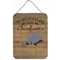"Caroline's Treasures Rhea Welcome Door Hanging Prints wall-decor, Multicolor"