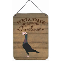 "Caroline's Treasures English Carrier Pigeon Welcome Door Hanging Prints wall-decor, Multicolor"