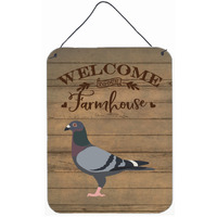 "Caroline's Treasures Racing Pigeon Welcome Door Hanging Prints wall-decor, Multicolor"