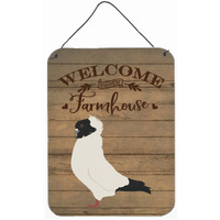 "Caroline's Treasures Nun Pigeon Welcome Door Hanging Prints wall-decor, Multicolor"