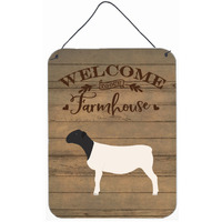 "Caroline's Treasures Dorper Sheep Welcome Door Hanging Prints wall-decor, Multicolor"