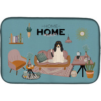 "Caroline's Treasures CK7889DDM Swiss Hound Sweet Home dish-drying-mats, 14 x 21, Multicolor"