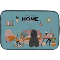 "Caroline's Treasures CK7919DDM Bouvier des Flandres Sweet Home dish-drying-mats, 14 x 21, Multicolor"