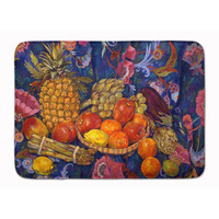 "Caroline's Treasures Fruit & Vegetables by Neil Drury Floor Mat, 19"" x 27"", Multicolor"
