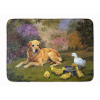 "Caroline's Treasures Yellow Labrador and Chicks Floor Mat, 19"" x 27"", Multicolor"