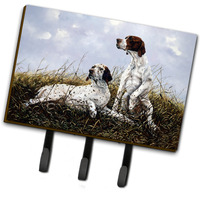 "Caroline's Treasures HMHE0011TH68 English Pointer by Michael Herring Leash or Key Holder, Large, Multicolor"