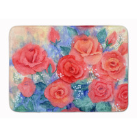"Caroline's Treasures Roses Floor Mat, 19"" x 27"", Multicolor"
