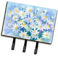 "Caroline's Treasures IBD0255TH68 Light and Airy Daisies Leash or Key Holder, Large, Multicolor"