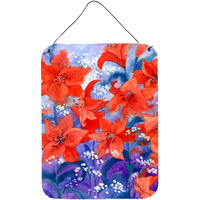 "Caroline's Treasures Lillies Wall or Door Hanging Prints IBD0257DS1216, 16HX12W, Multicolor"