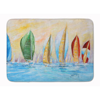 "Caroline's Treasures Reggatta Floor Mat, 19"" x 27"", Multicolor"