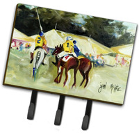"Caroline's Treasures JMK1006TH68 Polo at The Point Leash or Key Holder, Large, Multicolor"