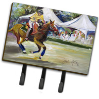 "Caroline's Treasures JMK1008TH68 Polo at The Point Leash or Key Holder, Large, Multicolor"