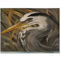 "Caroline's Treasures JMK1012PLMT Blue Heron Fabric Placemat, Multicolor"