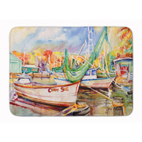 "Caroline's Treasures Sailboat Cindy Sue Floor Mat, 19"" x 27"", Multicolor"