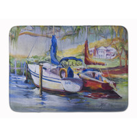 "Caroline's Treasures Lucky Dream Sailboat Floor Mat, 19"" x 27"", Multicolor"
