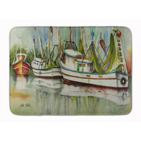 "Caroline's Treasures Ocean Springs Shrimper Floor Mat, 19"" x 27"", Multicolor"