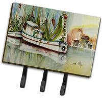 "Caroline's Treasures JMK1068TH68 Ocean Springs Shrimper Leash or Key Holder, Large, Multicolor"