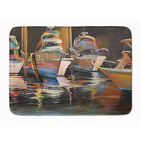 "Caroline's Treasures Chase Deep Sea Fishing Boats Floor Mat, 19"" x 27"", Multicolor"