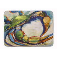 "Caroline's Treasures Blue Crab Floor Mat, 19"" x 27"", Multicolor"