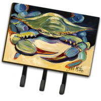"Caroline's Treasures JMK1093TH68 Blue Crab Leash or Key Holder, Large, Multicolor"