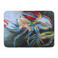 "Caroline's Treasures Blue Crab Floor Mat, 19"" x 27"", Multicolor"