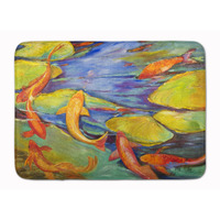 "Caroline's Treasures Koi Floor Mat, 19"" x 27"", Multicolor"
