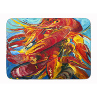"Caroline's Treasures Crawfish Floor Mat, 19"" x 27"", Multicolor"