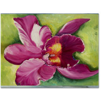 "Caroline's Treasures JMK1120PLMT Orchid Fabric Placemat, Multicolor"