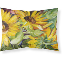 "Caroline's Treasures JMK1122PILLOWCASE Sunflowers Fabric Standard Pillowcase, Large, Multicolor"