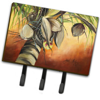 "Caroline's Treasures JMK1128TH68 Coconut Tree Leash or Key Holder, Large, Multicolor"