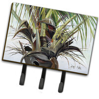 "Caroline's Treasures JMK1130TH68 Top Palm Tree Leash or Key Holder, Large, Multicolor"