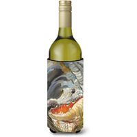 Alligator Wine Bottle Beverage Insulator Hugger JMK1138LITERK