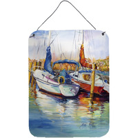 "Caroline's Treasures Mississippi Sailboats Wall or Door Hanging Prints, 16"" x 12"""