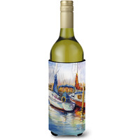 Mississippi Sailboats Wine Bottle Beverage Insulator Hugger JMK1158LITERK