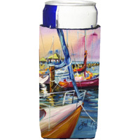 Purple Sailboats Ultra Beverage Insulators for slim cans JMK1165MUK