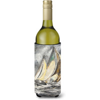 Boat Full Sailboats Wine Bottle Beverage Insulator Hugger JMK1166LITERK