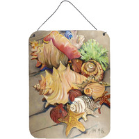 "Caroline's Treasures Shells Wall or Door Hanging Prints, 16"" x 12"""