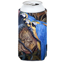 Parrots Tall Boy Beverage Insulator Hugger JMK1191TBC
