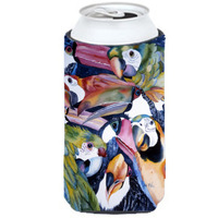 Parrots Tall Boy Beverage Insulator Hugger JMK1192TBC