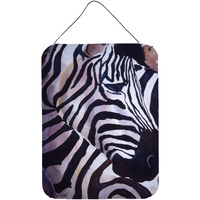 "Caroline's Treasures Zebra Head Wall or Door Hanging Prints, 16"" x 12"""