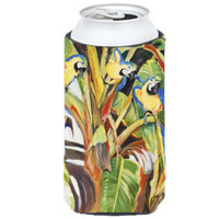 Parrots Tall Boy Beverage Insulator Hugger JMK1203TBC