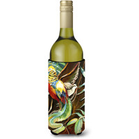 Mandarin Pheasant Wine Bottle Beverage Insulator Hugger JMK1204LITERK