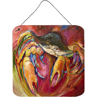 "Caroline's Treasures Crab Stars Wall or Door Hanging Prints, 6 x 6"""