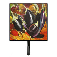 "Caroline's Treasures JMK1260SH4 Eggplant Leash or Key Holder, Small, Multicolor"